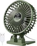 USB Desk Fan, Mini Fan Portable, 3 Speeds Desktop Table Cooling Fans, Plug in Power Fans, Rotation Strong Wind, Quiet