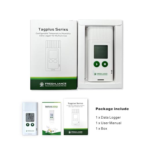 USB Temperature Humidity Data Logger, Reuseable Temperature Humidity Recorder with PDF or CSV Report, Digital, alternate view