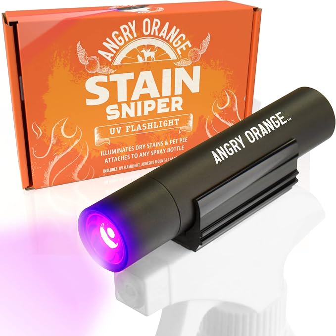 UV Flashlight - Portable LED Black Light for Pet Urine Detection, Dog/Cat Urine Detector for Dry Stains and Bed