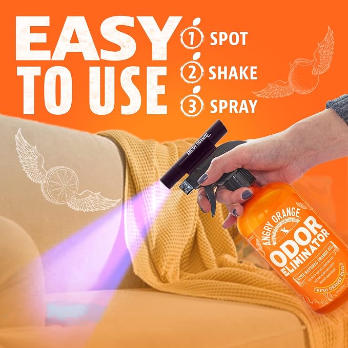 UV Flashlight - Portable LED Black Light for Pet Urine Detection, Dog/Cat Urine Detector for Dry Stains and Bed, alternate