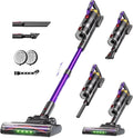 UV2 Cordless Vacuum Cleaner, 48000Pa/550W Vacuum Cleaners for Home, Lightweight Stick Vacuum with 65Mins Runtime