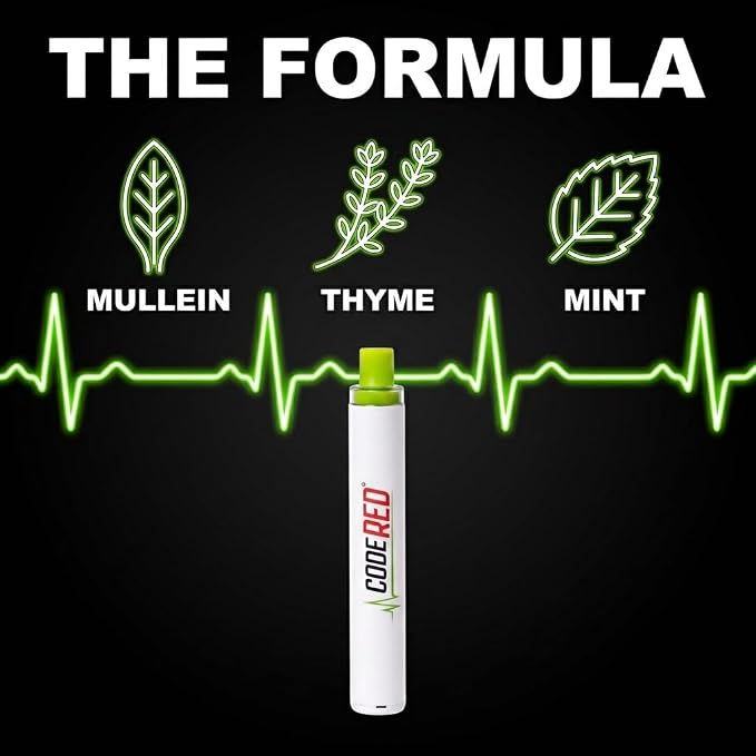 V-Aid Herbal Diffuser Pen - Plant-Based Aromatherapy Mullein Diffuser Pen Stick with Mullein, Thyme & Mint, alternate product