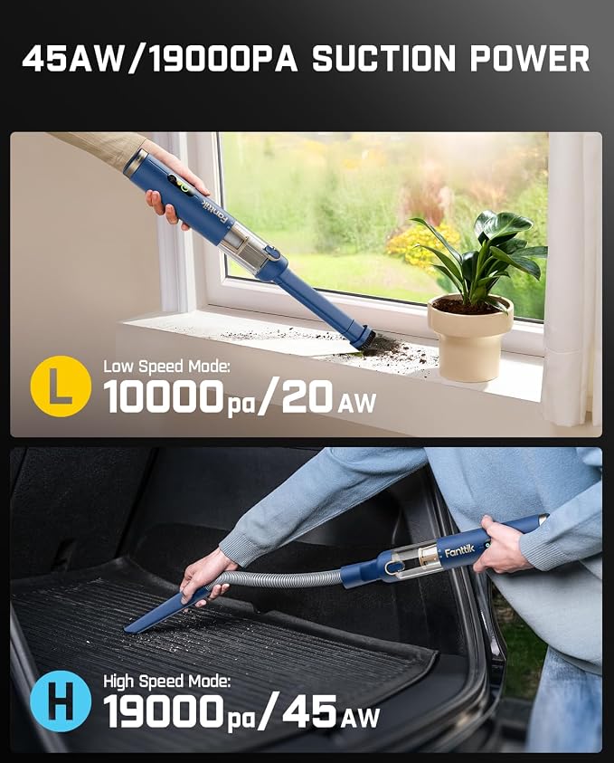 ® V10 APEX Cordless Car Vacuum, 4-in-1 Portable Mini Handheld Vac, 19kPa Suction Power, alternate product view 5