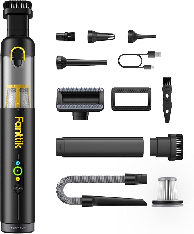 ® V10 Mate Cordless Car Vacuum, 4-in-1 Portable Mini Handheld Vacuum, 17000pa Suction Power, product image