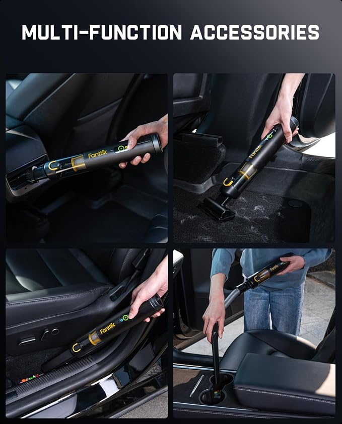 ® V10 Mate Cordless Car Vacuum, 4-in-1 Portable Mini Handheld Vacuum, 17000pa Suction Power, alternate product view 5