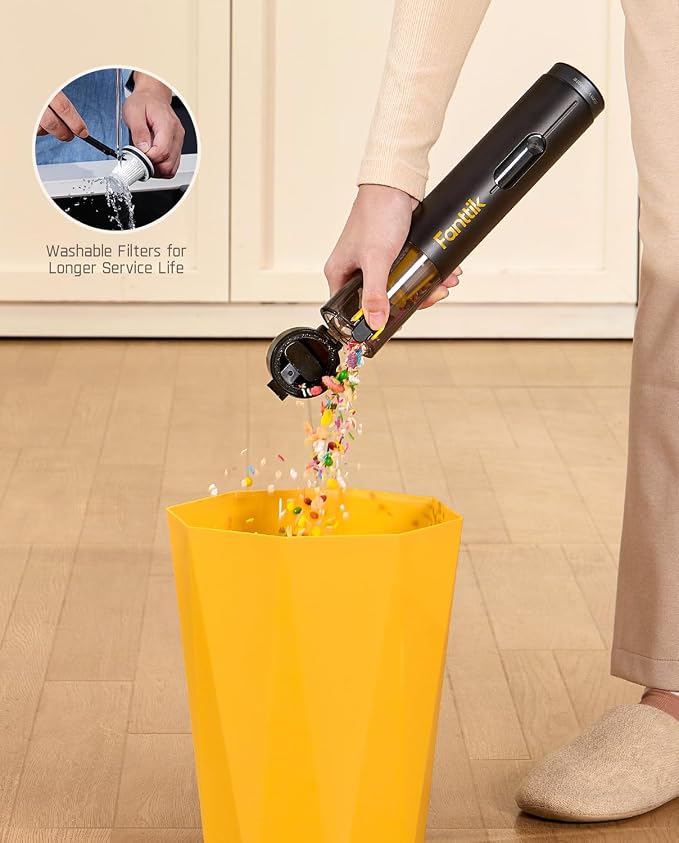 ® V10 Mate Cordless Car Vacuum, 4-in-1 Portable Mini Handheld Vacuum, 17000pa Suction Power, alternate product view 7
