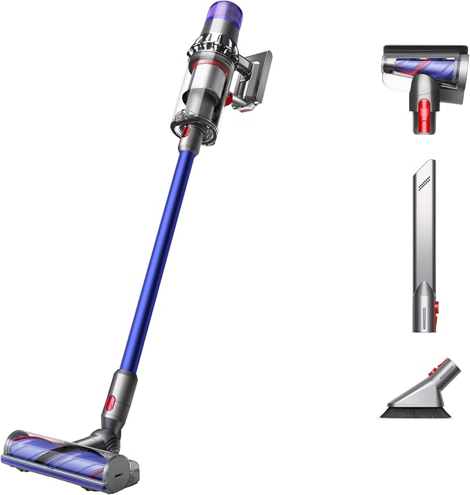 V11 Origin Cordless Vacuum, 185AW, 3 Power Modes, Up to 60 Minutes,2 Deep Cleans Hard Floors and Carpets, Detangles pet Hair
