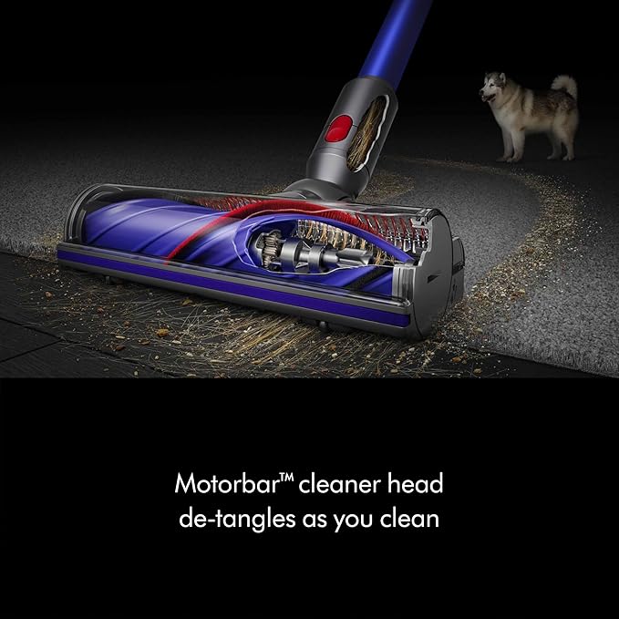 V11 Origin Cordless Vacuum, 185AW, 3 Power Modes, Up to 60 Minutes,2 Deep Cleans Hard Floors and Carpets, Detangles pet Hair