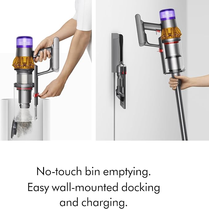 V15 Detect Plus Cordless Vacuum, Illumination Reveals dust, 240AW, 3 Power Modes, Up to 60 Minutes,2 Deep Cleans Hard Floors