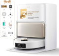 V50 Ultra Complete Robot Vacuum and Mop Self-Cleaning, 24,000 Pa Suction, Liftable Navigation with Obstacle Overcoming and