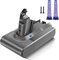V6 Battery Replacement 3000mAh 21.6v Li-ion Battery for V6 DC59 DC58 DC61 DC62 DC72 DC74 Handheld Vacuum Cleaner Batteries