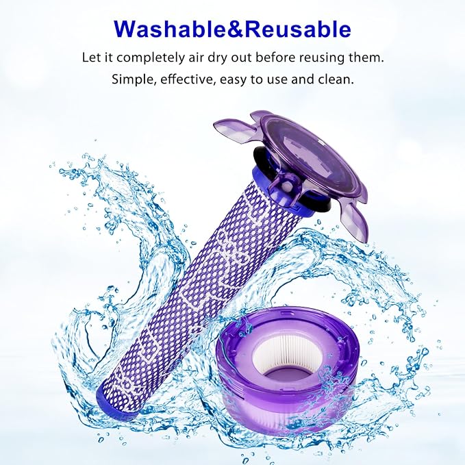 V7 V8 Filter Replacement Kit for V7 V8 Animal Absolute Motorhead SV10 SV11 SV25 SV37 Cordless Vacuums, alternate