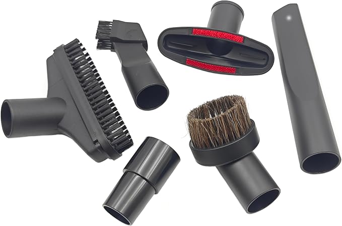 Vacuum accessories 32mm (1-1/4 inches) or 35mm (1-3/8 inches) vacuum cleaner accessories brush nozzle standard hose crease