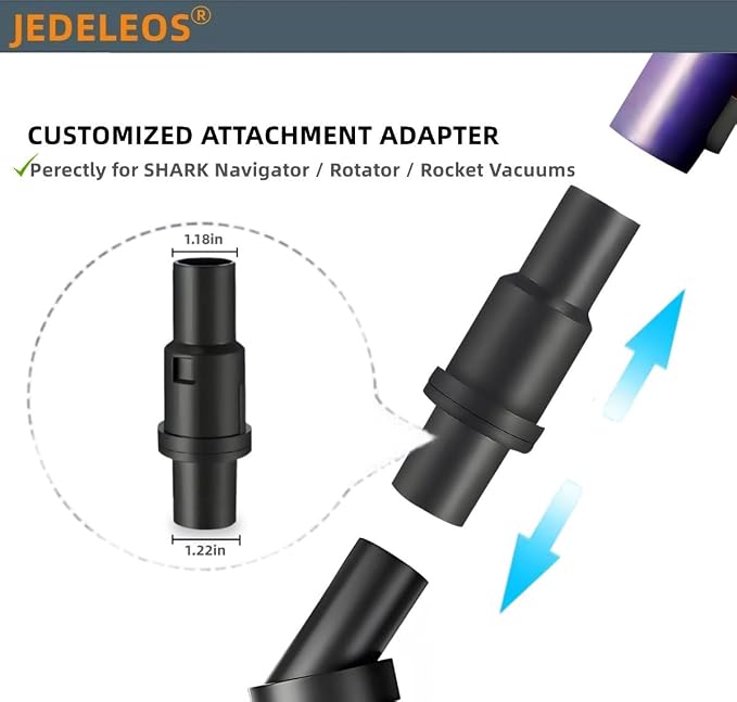 Vacuum Attachment Kit for Shark Navigator/Rotator/Rocket Vacuum Model NV351 NV352 NV353 NV356 NV357 NV360 NV501 NV502 NV752