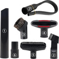 Vacuum Attachments Accessories, 1 1/4 inch Vacuum Cleaner Tools Kit Vacuum Dusty Brush with 32mm (1 1/4) inch & 35mm (1 3/8)