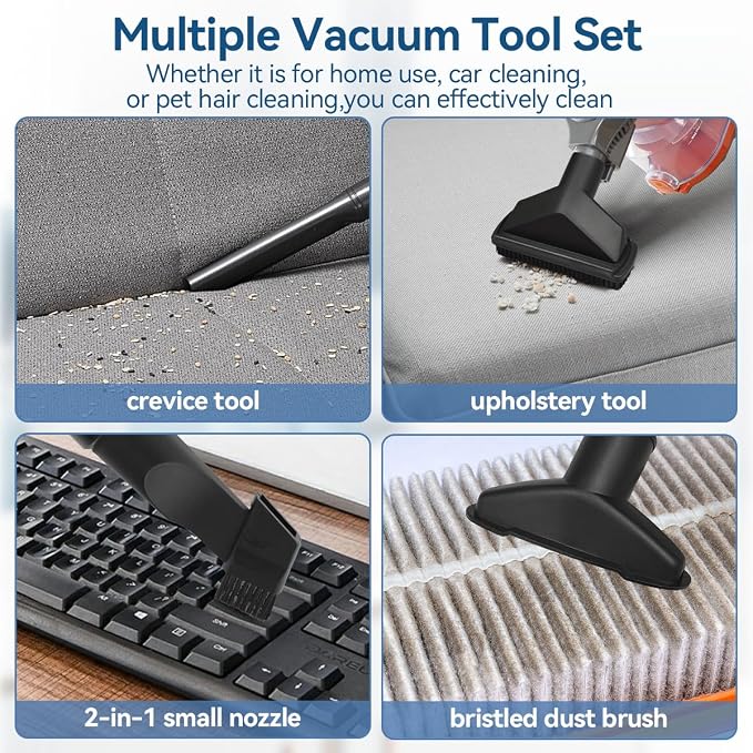 Vacuum Attachments Accessories Compatible with Shark Navigator NV360 NV352 NV356E, Rotator NV500 NV501,Rocket HV301 HV322