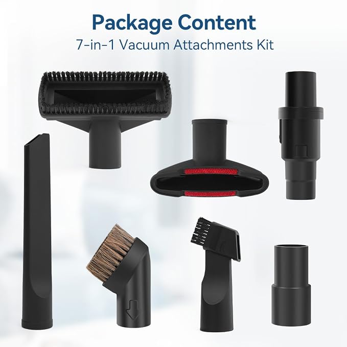 Vacuum Attachments Accessories Compatible with Shark Navigator NV360 NV352 NV356E, Rotator NV500 NV501,Rocket HV301 HV322