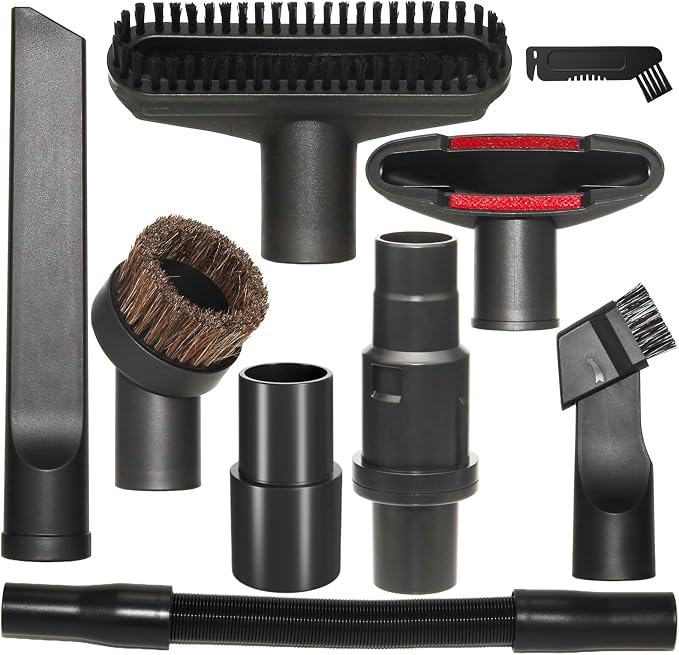 Vacuum Attachments Compatible with Shark Corded Vacuums, Navigator NV350 NV360 Rotator NV501 Rocket HV300 Stratos, 1 1/4"