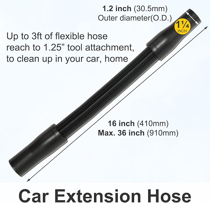 Vacuum Attachments Compatible with Shark Corded Vacuums, Navigator NV350 NV360 Rotator NV501 Rocket HV300 Stratos, 1 1/4"