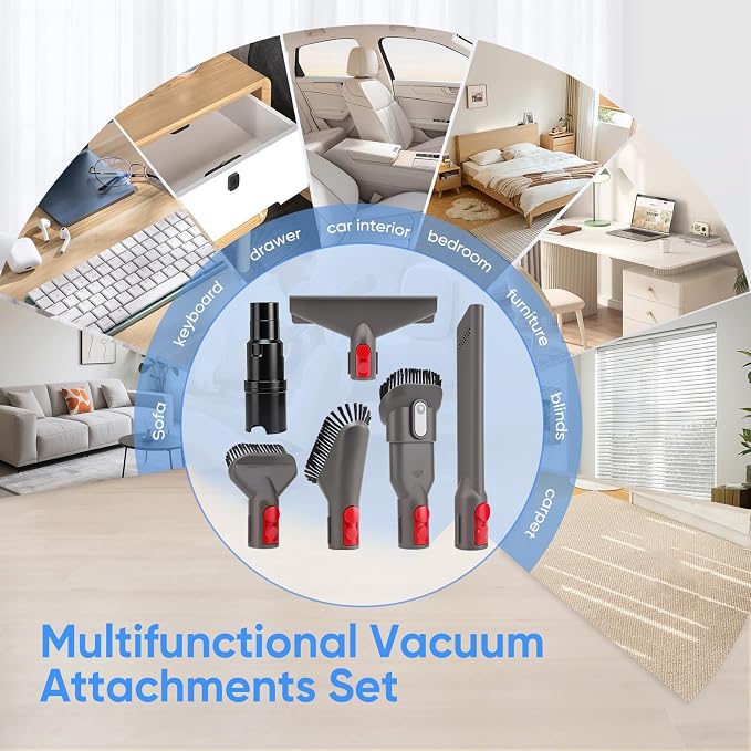 Vacuum Attachments Set Compatible with Shark Navigator Lift Away NV356E,NV350,NV352,NV355,NV356,NV360,UV440.Vacuum