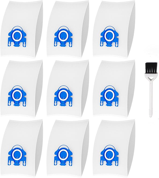 Vacuum Cleaner Bags Fit for Classic C1 Complete C1 C2 C3 S227 S240 S270 S400 S2 S5 S8 Series, Include 9
