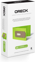 Vacuum Cleaner Bags for Upright Vacs, Pack of 6, Green, Type CC, Allergen Filtration, Part # AK1CC6A, Vacuum Bags, product