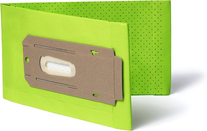 Vacuum Cleaner Bags for Upright Vacs, Pack of 6, Green, Type CC, Allergen Filtration, Part # AK1CC6A, Vacuum Bags, alternate