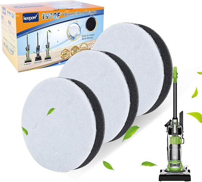 Vacuum Filter Compatible with Eureka Airspeed Bagless Upright Vacuum Cleaner NEU100, NEU102, NEU10AE2, NEU10AE4, NEU10AE5
