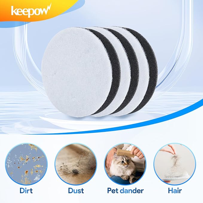 Vacuum Filter Compatible with Eureka Airspeed Bagless Upright Vacuum Cleaner NEU100, NEU102, NEU10AE2, NEU10AE4, NEU10AE5