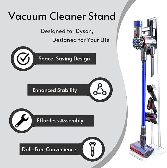 Vacuum Stand for, Handheld V15 V11 V10 V8 V7 V6 DC30 DC31 DC34 DC35 DC58 DC59 DC62 Cordless Vacuum, alternate view 5