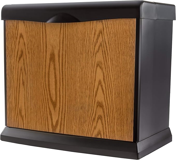 Valiant Digital Whole-House Console-Style Evaporative Humidifier (Honey Oak), alternate product view 4