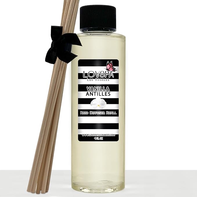Vanilla Antilles Diffuser Oil - Luxury Essential Oils for Diffuser Refill & Air Freshener Room Spray, product image