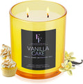Vanilla Cake Scented Candle, 2-Wick Luxury Soy Wax Candle, 9 oz Aromatherapy Candle Home Fragrance Candles Gift, product
