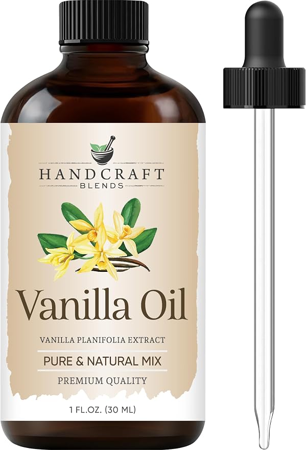 Vanilla Essential Oil – 1 Fl Oz – Pure and Natural Mix – Premium Grade Essential Oil for Diffuser and Aromatherapy, product