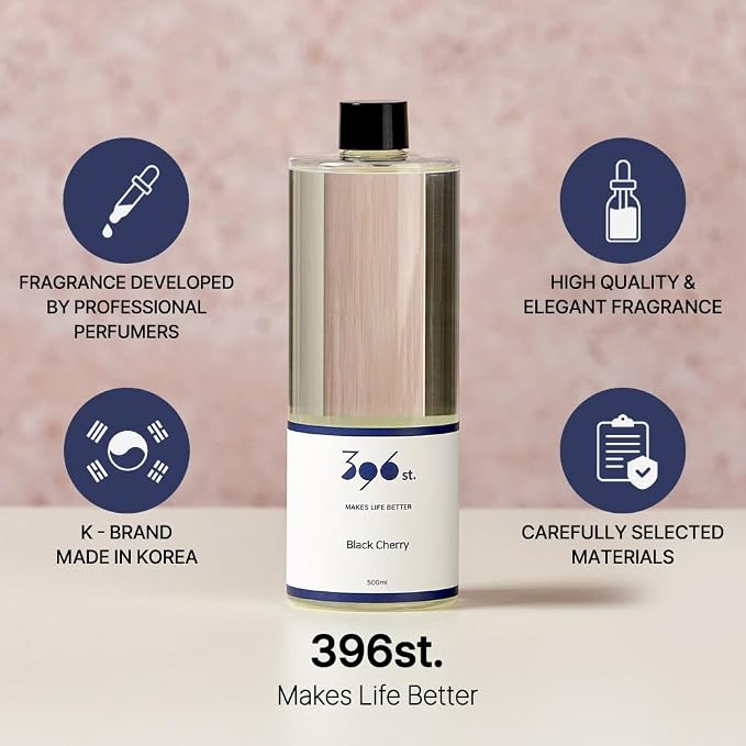 . Vanilla Lavender Scented Oil Refills for Reed Diffuser, 16.9oz(500ml), 10 Fiber Reed Sticks, Home Fragrance, alternate
