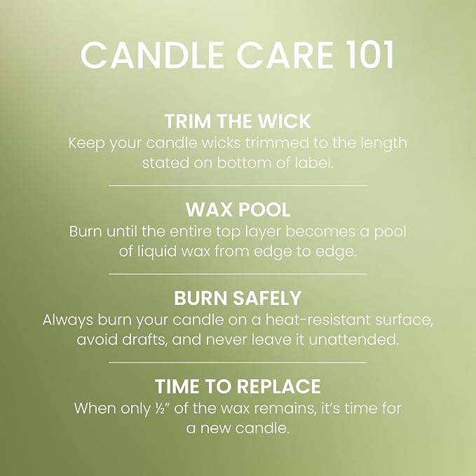 Vanilla Lime, Scented Candle, 22oz Large Jar with up to 150 Hour Burn Time, Giftable 22oz, alternate product view 5