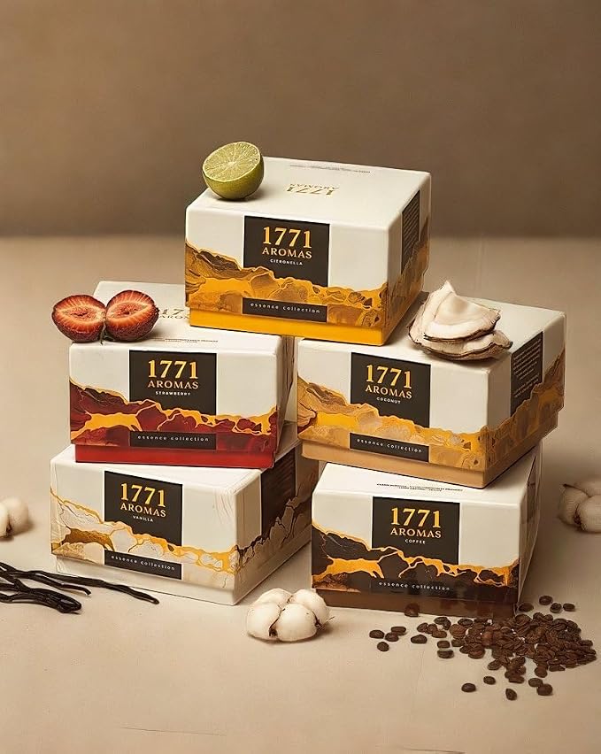 Vanilla Scented Candles - 100% Natural Soy Wax - Large 3 Wick Jar Candle - Up to 50 Hours Burning Time - Candles for Home