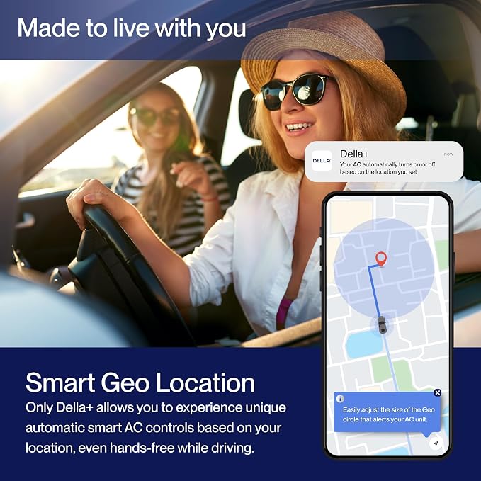 Vario Series 18000 BTU Wifi Mini Split AC, Work with Alexa 21 SEER2 Cools Up to 1000 Sq.Ft, Energy Efficient 230V Ductless