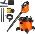 VBV809 0901 8-Gallon 4.5 Peak HP Wet/Dry Vacuum with Detachable Blower, Orange, product image