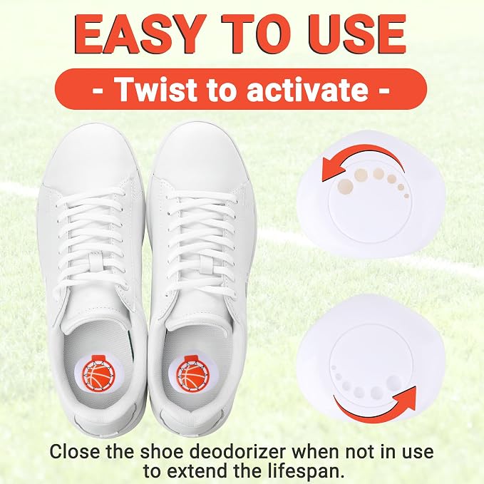 Versatile Deodorizer Balls for Shoes Gym Bags Home Freshener for Closets Lockers Odor Eater Eliminate Unpleasant Scent