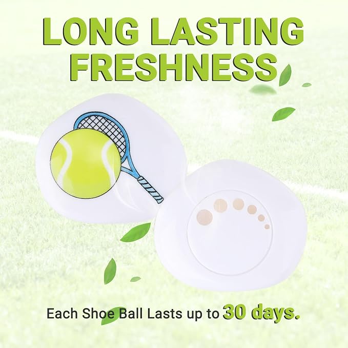 Versatile Deodorizer Balls for Shoes Gym Bags Home Freshener for Closets Lockers Odor Eater Eliminate Unpleasant, alternate