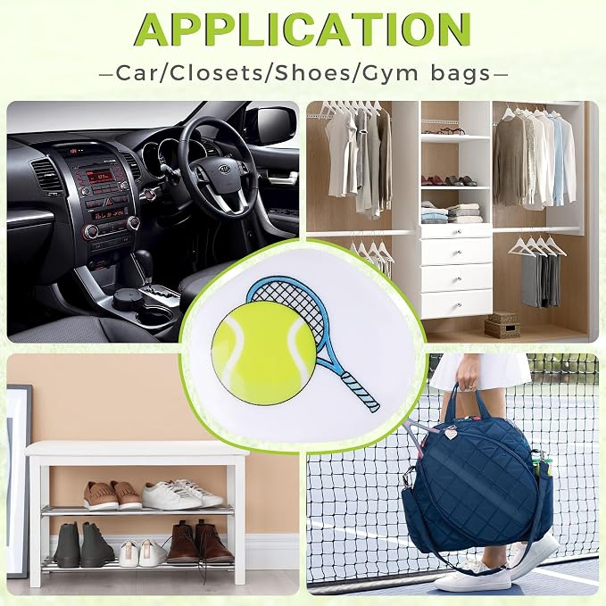 Versatile Deodorizer Balls for Shoes Gym Bags Home Freshener for Closets Lockers Odor Eater Eliminate Unpleasant, alternate
