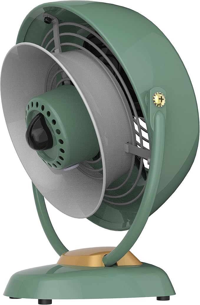 VFAN Jr. Vintage Air Circulator Fan, Green, alternate product view 3