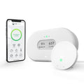View Plus & Wave Mini - Multi Room Air Quality Monitor with PM 2.5, CO2, VOC, Humidity & Temperature Detector, Mobile APP