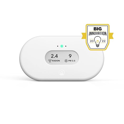 View Plus & Wave Mini - Multi Room Air Quality Monitor with PM 2.5, CO2, VOC, Humidity & Temperature Detector, Mobile APP