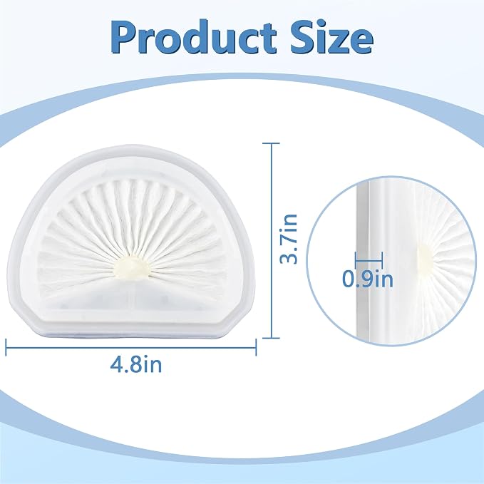 VLPF10 Replacement Filters Compatible with Black and Decker Dustbuster Hand Vacuum Model HLVA315J HLVA320J00 N575266 by (6