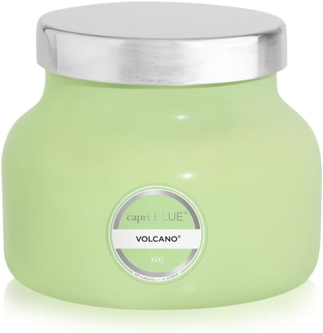 Volcano Scented Candles - Luxury Candles for Home Scented with Tropical Fruit & Sugared Citrus, product image
