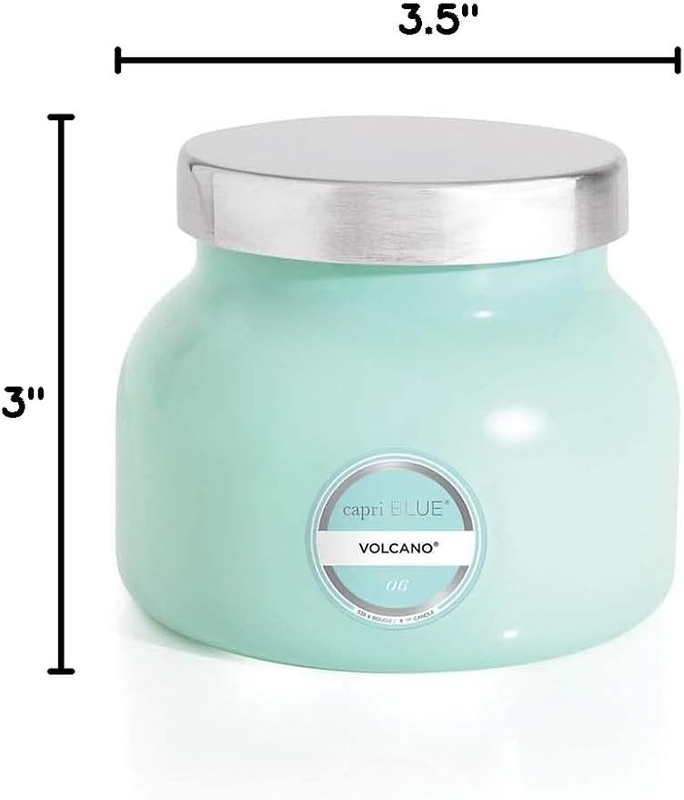 Volcano Scented Candles - Luxury Glass Jar Candles for Home Scented with Tropical Fruit & Sugared Citrus, alternate product