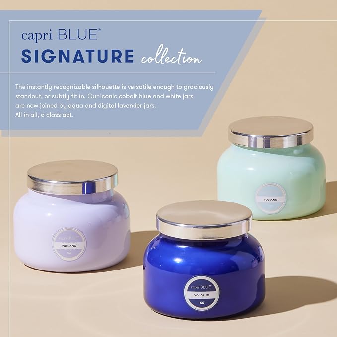 Volcano Scented Candles - Luxury Glass Jar Candles for Home Scented with Tropical Fruit & Sugared Citrus, alternate product