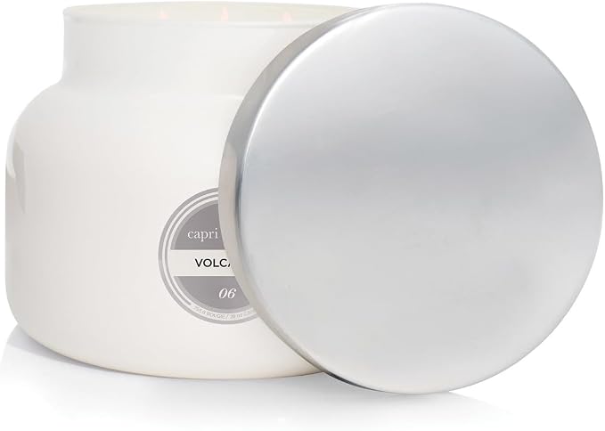 Volcano Scented Candles - Luxury Three Wick Candles for Home Scented with Tropical Fruit & Sugared Citrus, alternate product